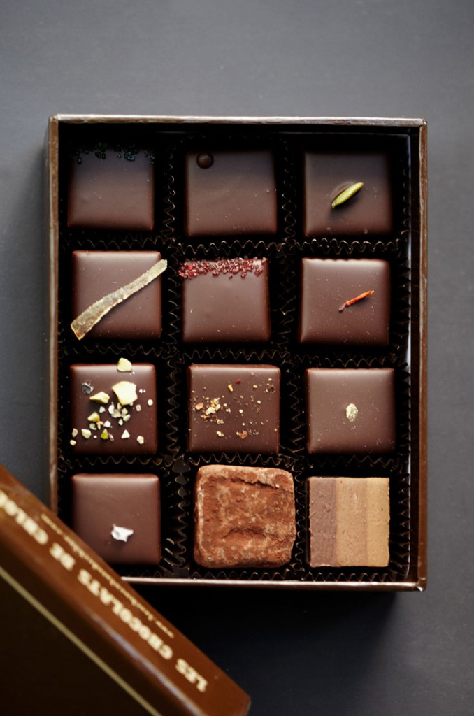 Boîte de copeaux de chocolat variés – Xocolatl chocolaterie